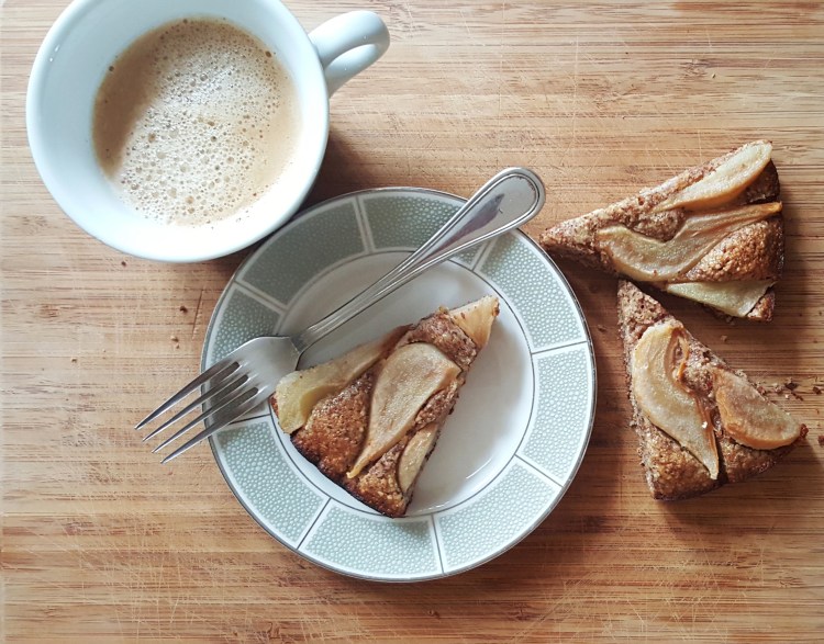 pear almond cake